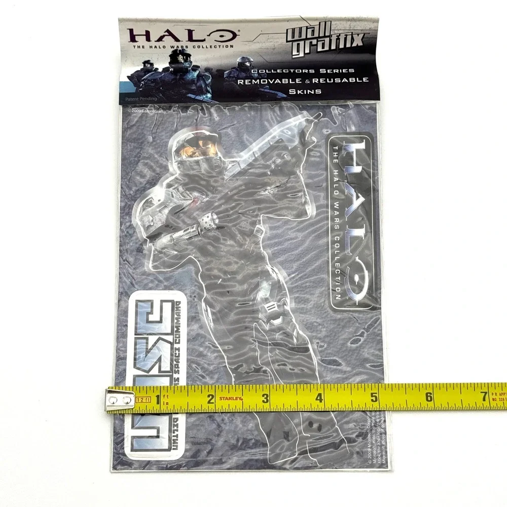Halo Wars Wall Graffix Removable Skins 2009 Spartan Elite Decals Sealed